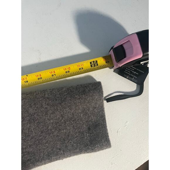 AIDA Wool Blend Colorblock Longline Cardigan Made in Italy Gray Size Large - Picture 6 of 11